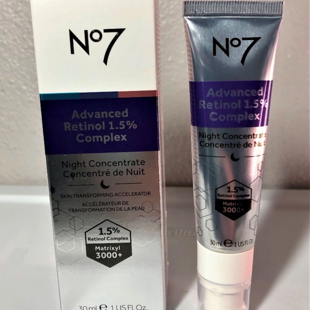 No7 Advanced Retinol 1.5% complex night concentrate